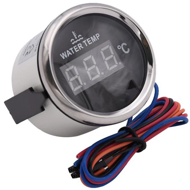 2 '཰ мм Лодка цифровой датчик температуры для автомобиля измеритель воды