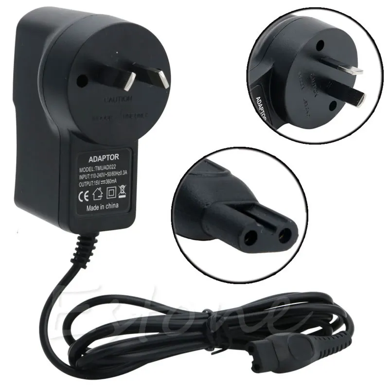 

EU Plug Universal Power Razor Charger Cord Adapter For Philips Norelco Shaver HQ