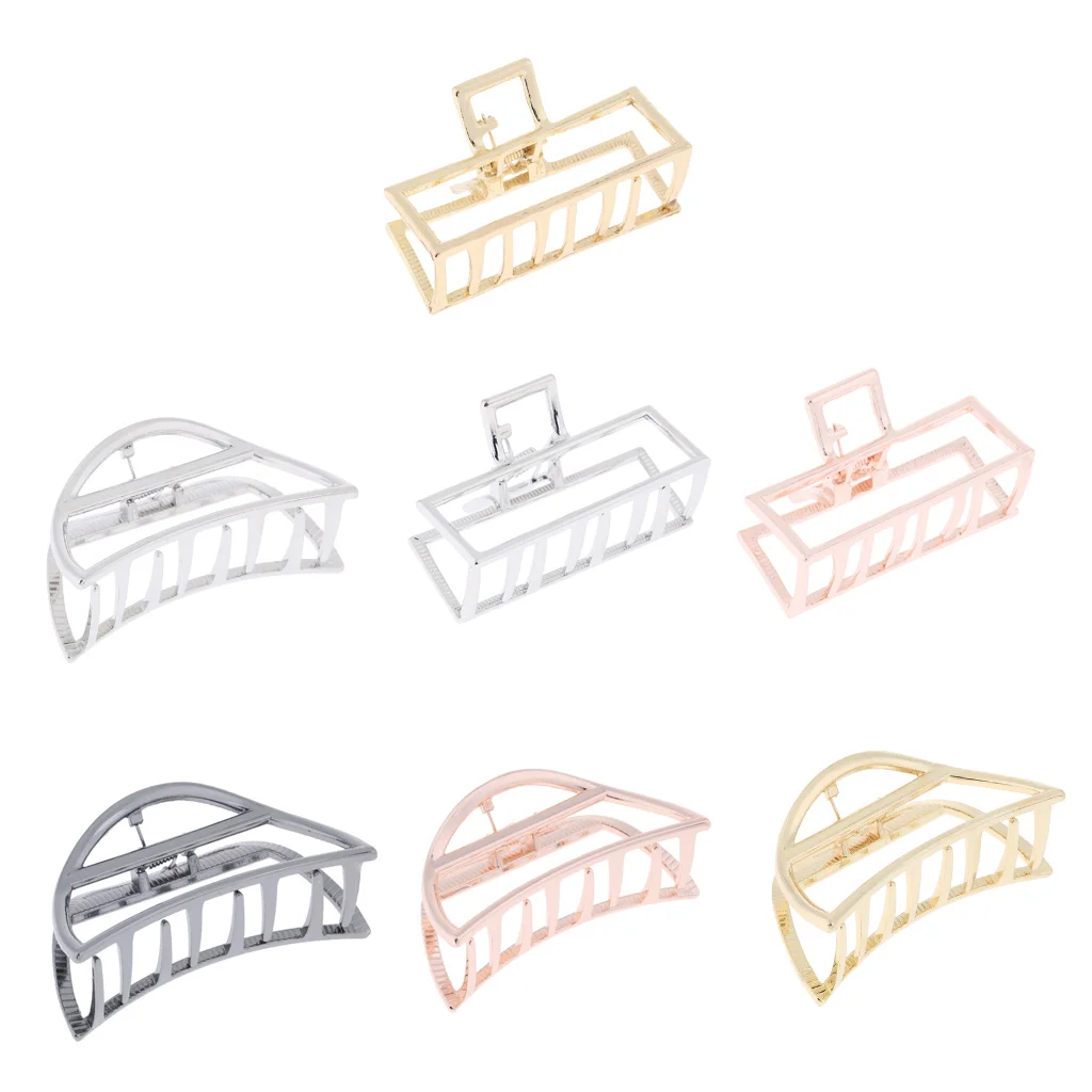 

Retro Metallic Hair Jaw Clips Ladies Hair Clamp Barrette Claws for Women Girls