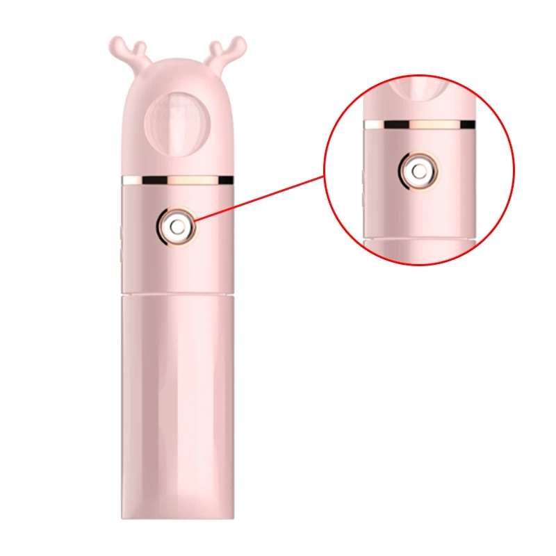 25 мл мини нано спрей вентилятор Ручной USB зарядка увлажнитель для семьи Открытый