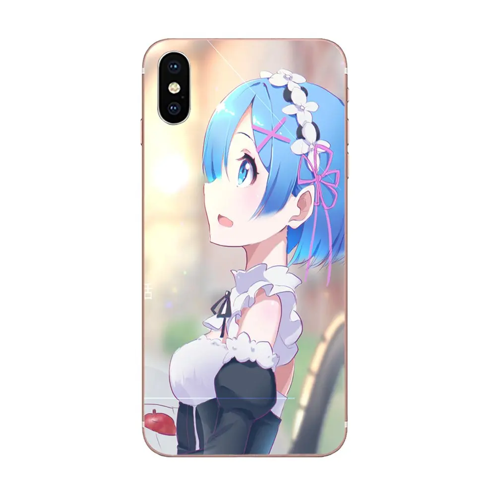 Японское аниме Lovely Girl Rem Re Ноль для Galaxy Alpha Note 10 Pro A10 A20 A20E A30 A40 A50 A60 A70 A80 A90 M10 M20 M30 M40 -