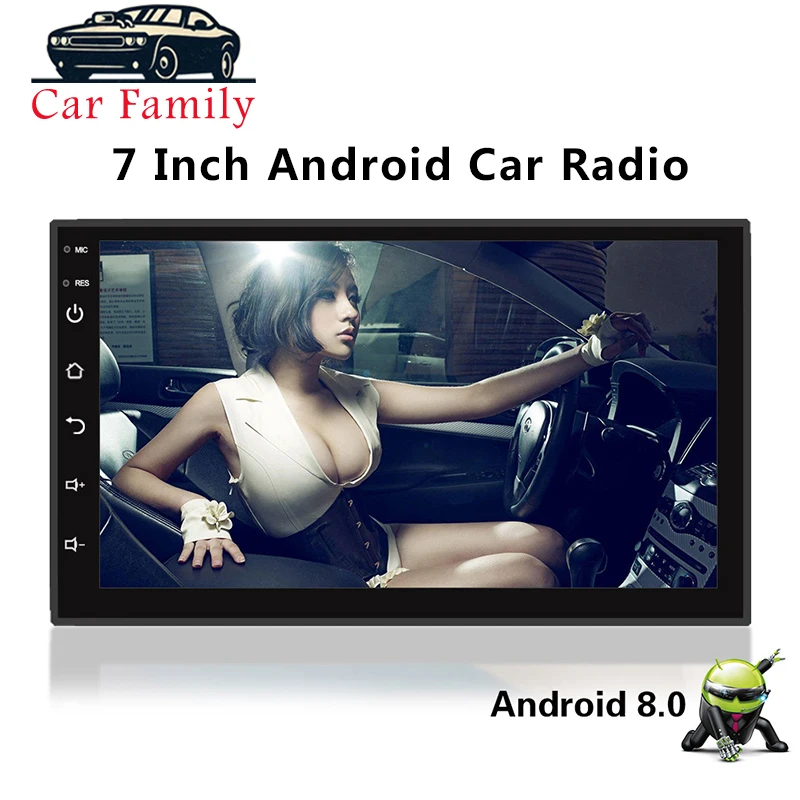 Автомагнитола 2 Din GPS Android 8 0 универсальный мультимедийный видеоплеер 7 дюймов 2din mp5