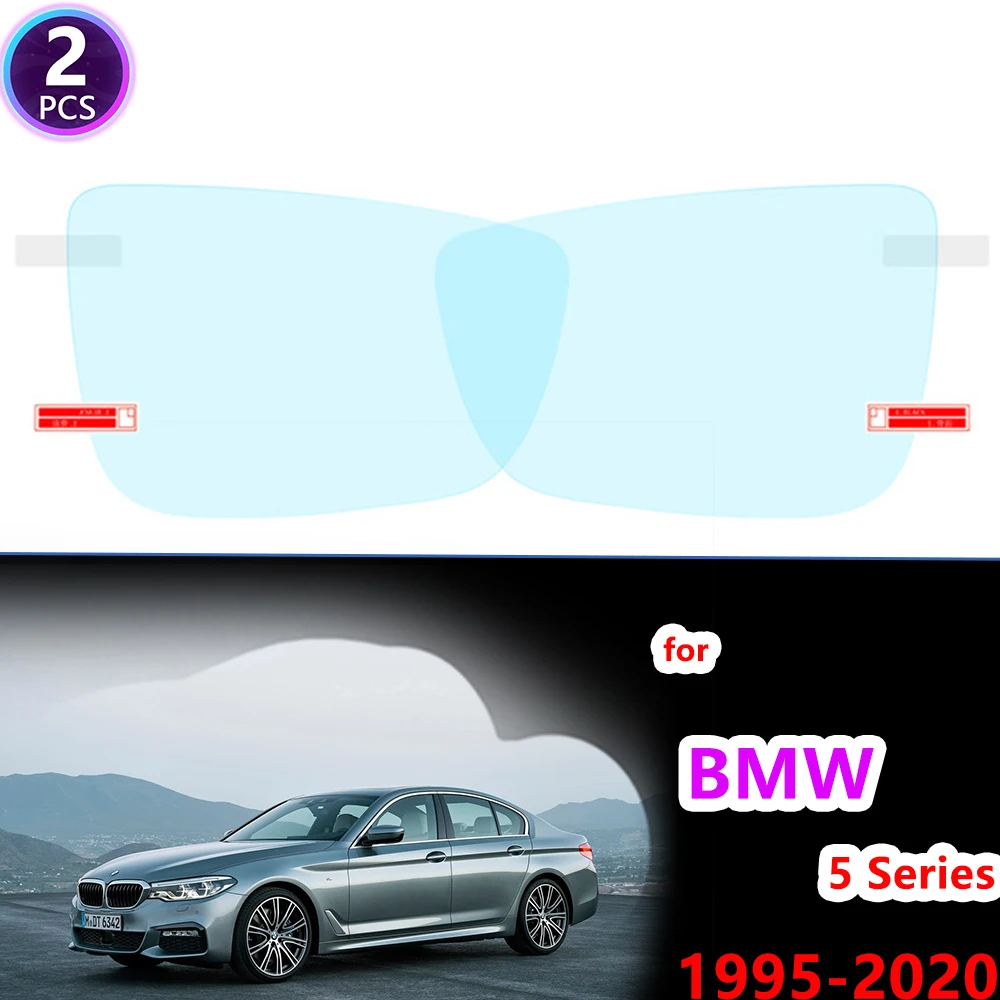

Full Cover Protective Anti Fog Film for BMW 5 Series E39 E60 F10 G30 520i 525i 530i 535GT 520d M 1995~2020 Rearview Rainproof