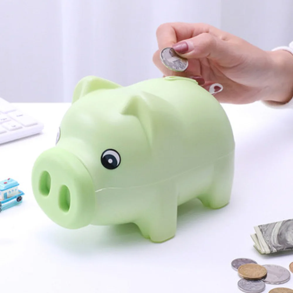 Мультяшный Копилка в виде свиньи коробка для хранения монет детские игрушки