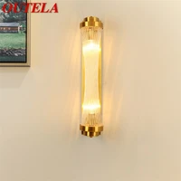 outela indoor wall light sconces modern led gold lamps fixture decorative for home bedroom