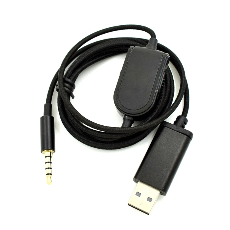 Для Logitech Astro A10 A40 игровая гарнитура USB аналоговый 7 1 Звуковая карта o кабель|Кабели