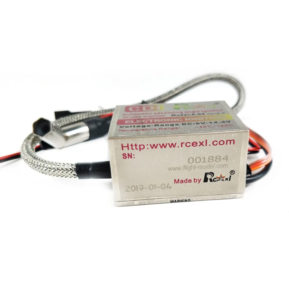 Rcexl одноцилиндровое Зажигание CDI для ME8 1/4 32 Свеча зажигания 120 градусов с
