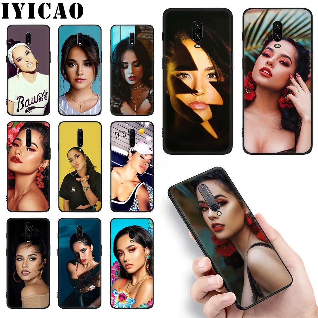 Певица Becky G Мягкий силиконовый чехол для oneplus 5 6 комплектов/партия размер 6t 7 Pro