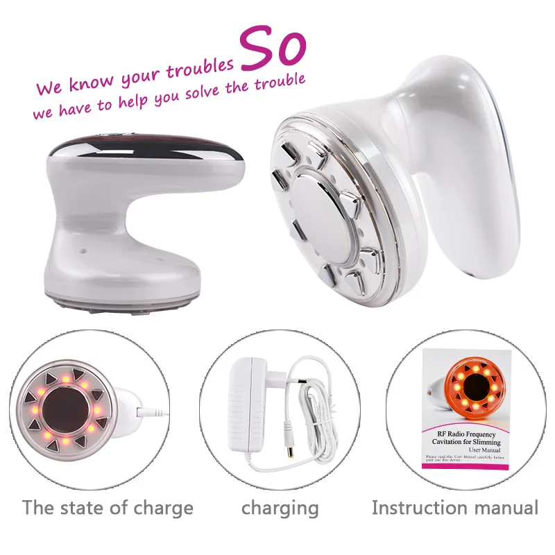 RF ультразвуковая кавитация машина для похудения светодиодный фотон Подтяжки