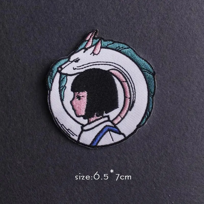 Нашивка С Вышивкой Ван Гога вышитые нашивки для одежды Мультяшные/киты патчи с