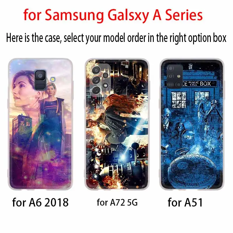 Мягкий силиконовый чехол Doctor Who Daleks для Samsung A52 A32 A12 A72 A42 A21S 5G A3 A5 A6 A7 2018 | Мобильные