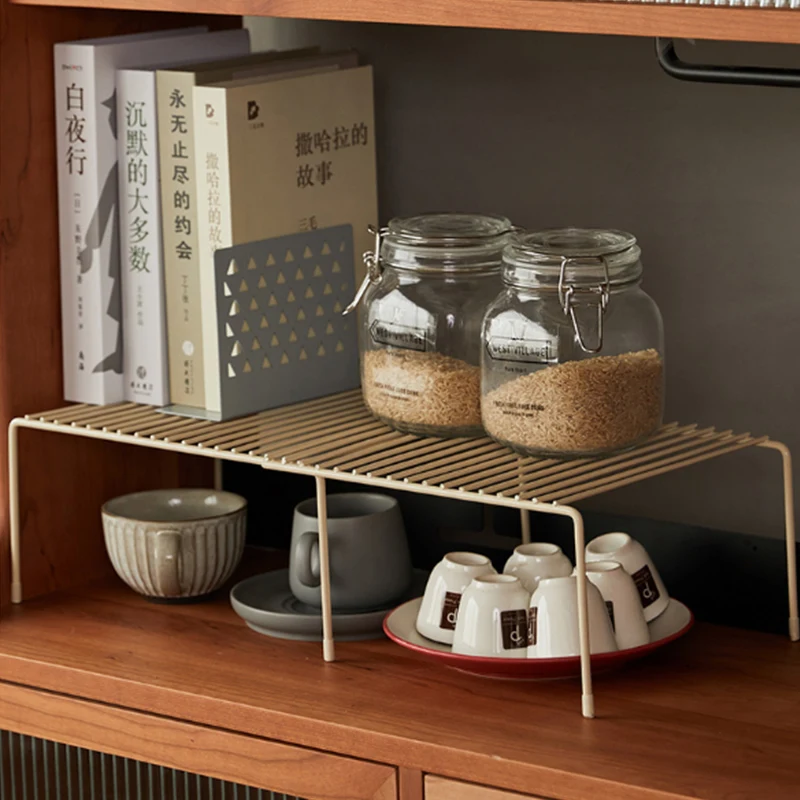 Регулируемый кухонный стеллаж для хранения шкаф полка экономия пространства