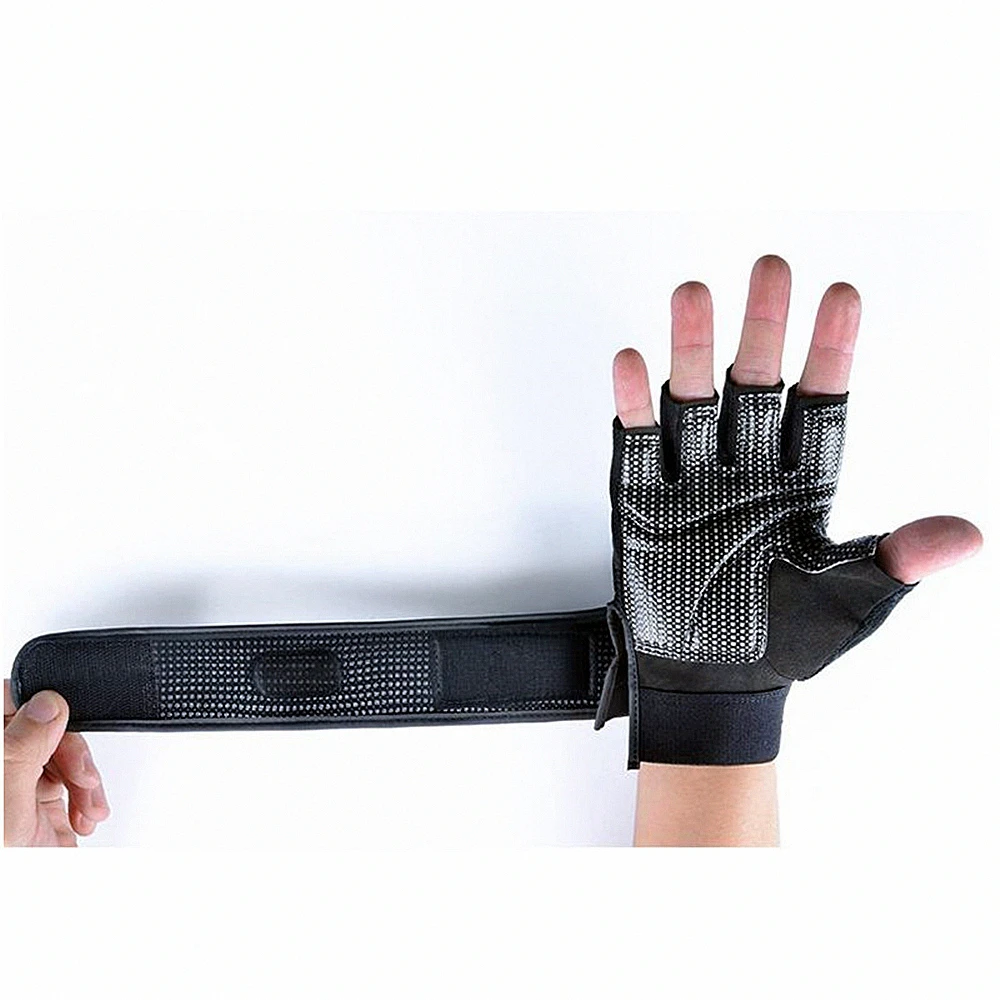 Фитнес перчатки для тяжелой атлетики Нескользящие гантели гимнастические