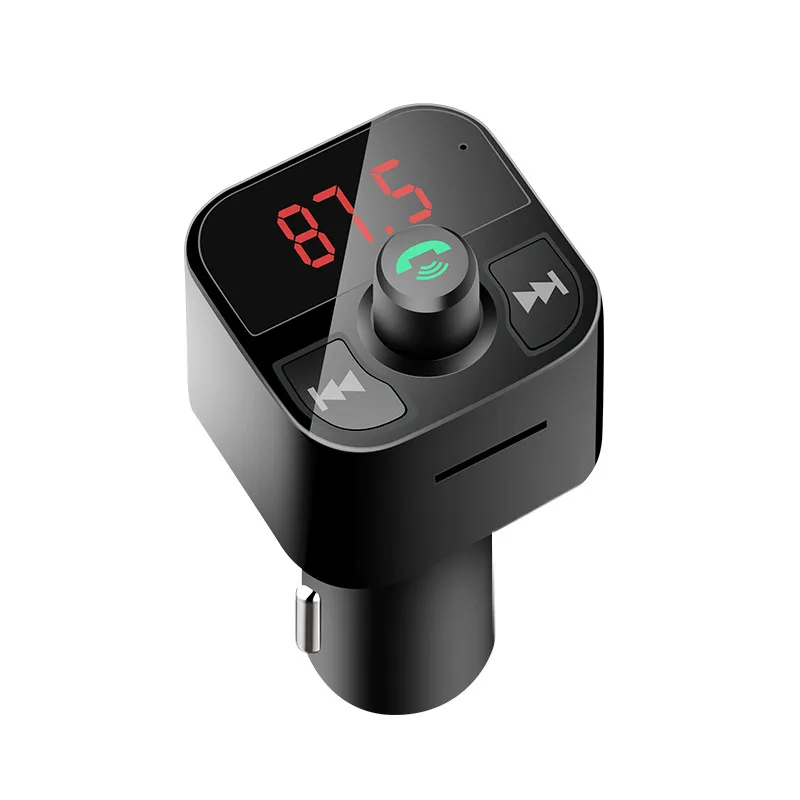 

FM Transmitter Handsfree Bluetooth 5.0 Car Kit MP3 Player With 3.1A Dual USB Port Car Charger Adapter FM Modulator Transmiter