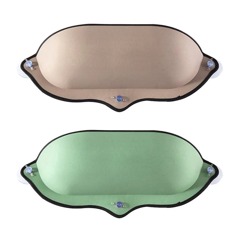 Лежанка гамак для домашних животных присоска удобная кошачья подстилка на