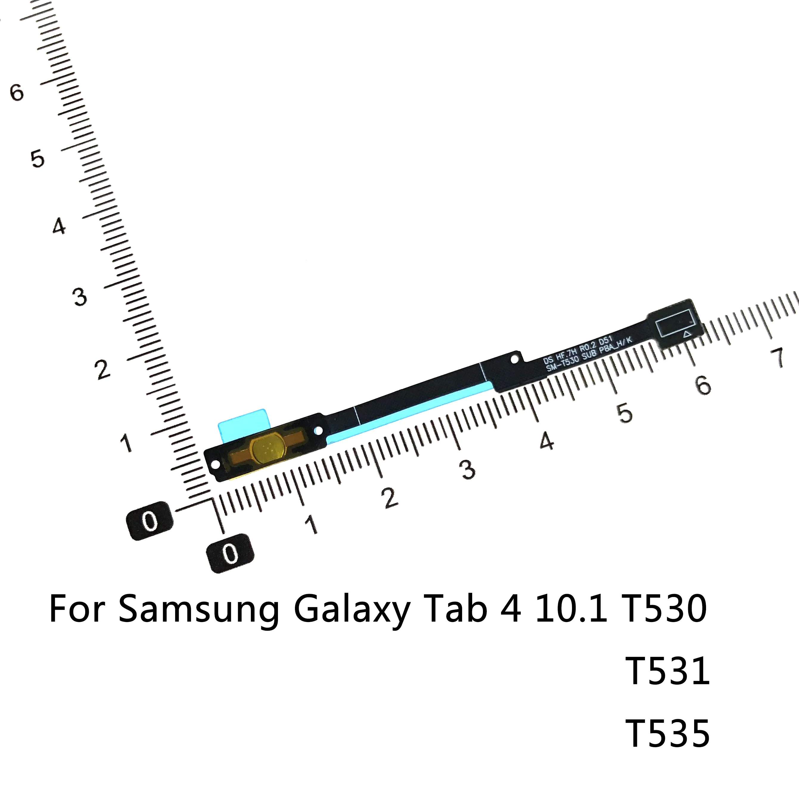 Home button Light Sensor Flex Cable Return For Samsung SM- T719 T705 T700 Tab s 3 4 T530 T310 T311 T315 return functions | Мобильные