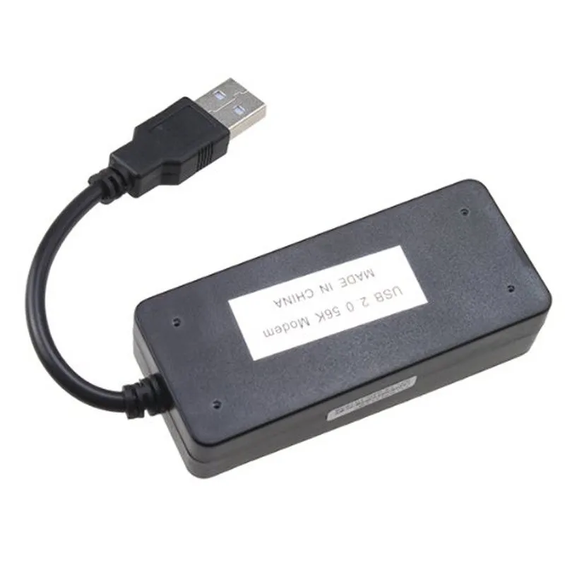 Профессиональный 2 двух порта RJ11 USB 56K Внешний голосовой факс набора данных модем