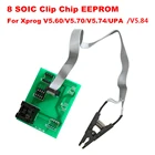 Программатор usb v1.3, xprog 5,84, плата eeprom, upa usb, адаптер usb с измерительным зажимом soic 8, для xprog V5.60V5.704V5.75