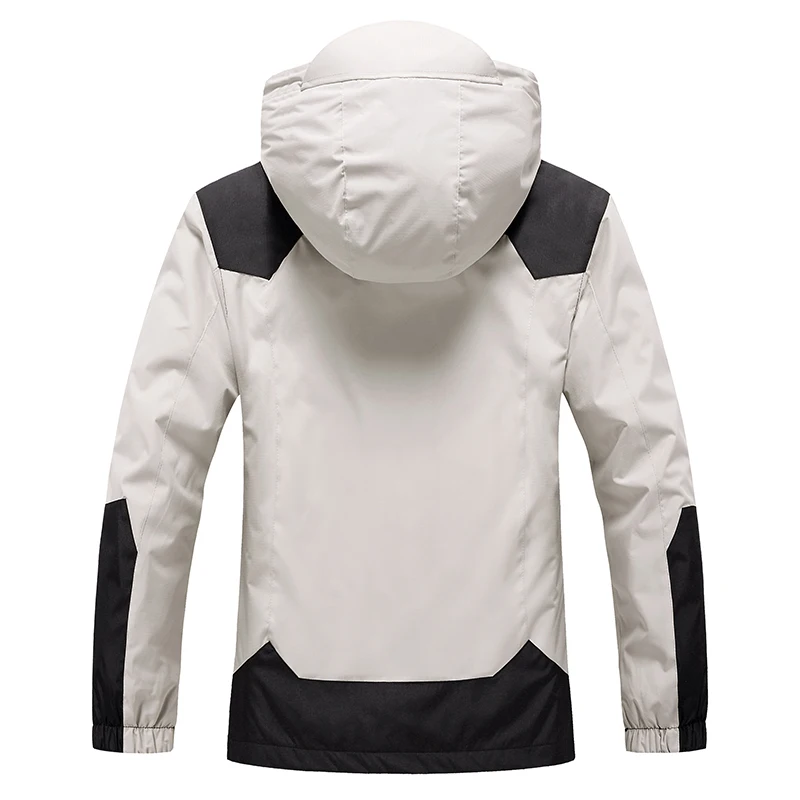 SFABL Толстая парка с капюшоном для спорта на открытом воздухе мужчин из двух