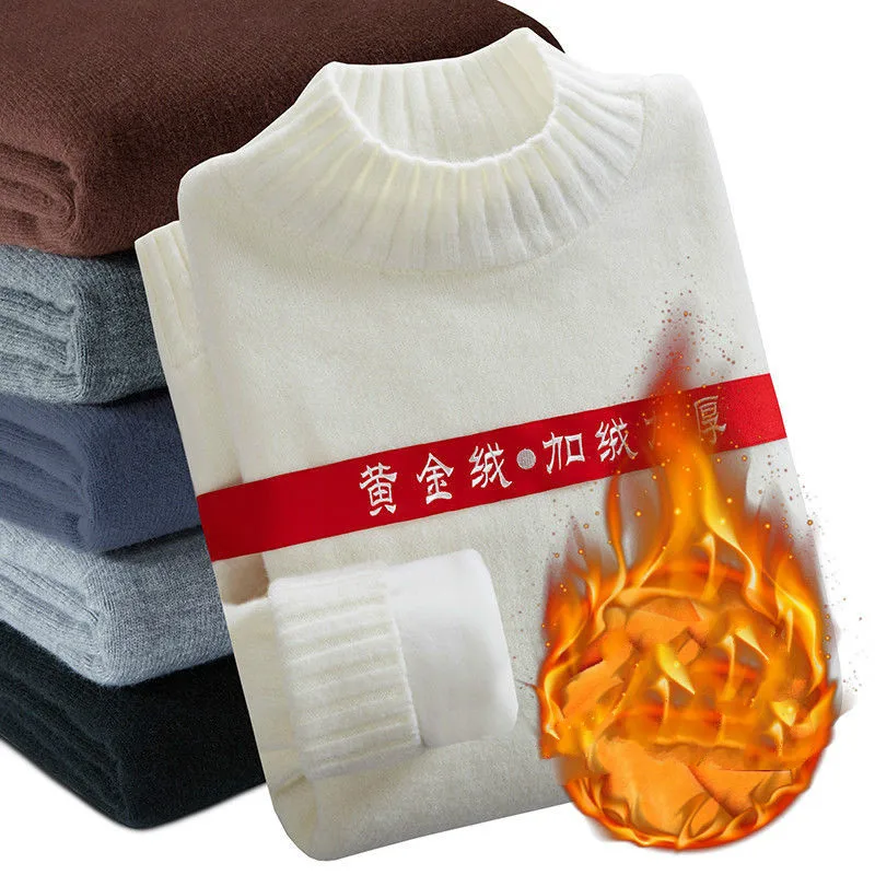 Новинка Осень-зима 2021 мужской свитер в Корейском стиле Мужская водолазка