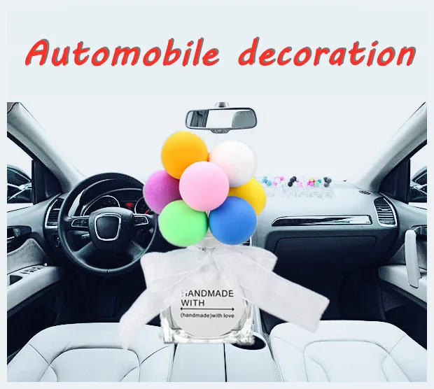 Vehicle Ornament Auto Decoration Multi Color Mini Balloon Car Interior Bottled Accessorise Toys | Автомобили и мотоциклы
