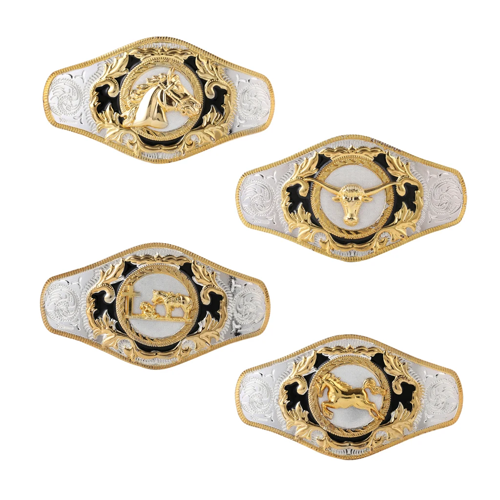 Западный Пояс Пряжка лошадь длинный Рог Воловий голова Родео Байкер Техасская