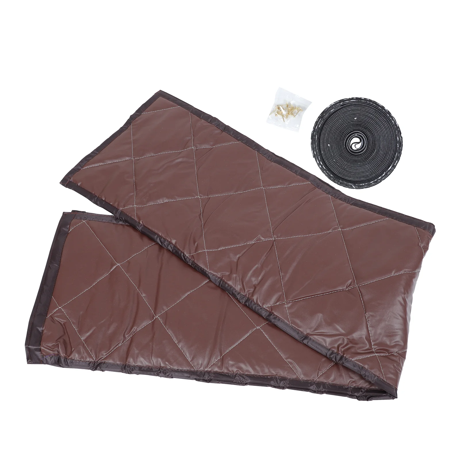 

1set Magnetic Thermal Insulated Door Curtain Storm Wind Insulation Curtain