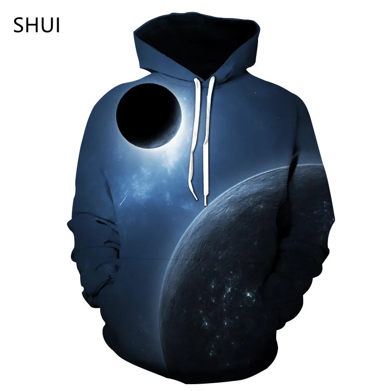 

NEW Space Galaxy Hoodies Men/Women Sweatshirt Hooded 3D Brand Clothing Cap Hoody Print Paisley Nebula Jacket корейская одежда