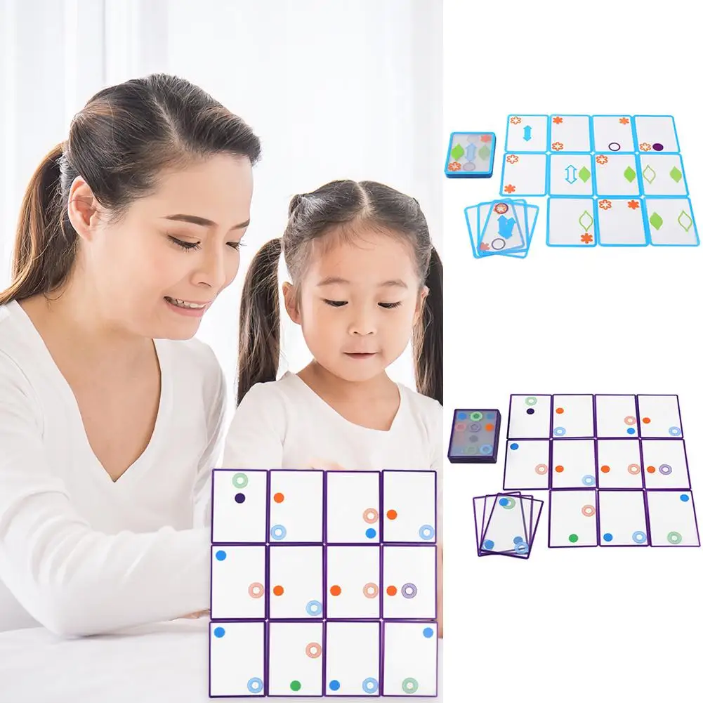 Карточка перекрытия набор игрушек Swish пространственная логика Интеллектуальный