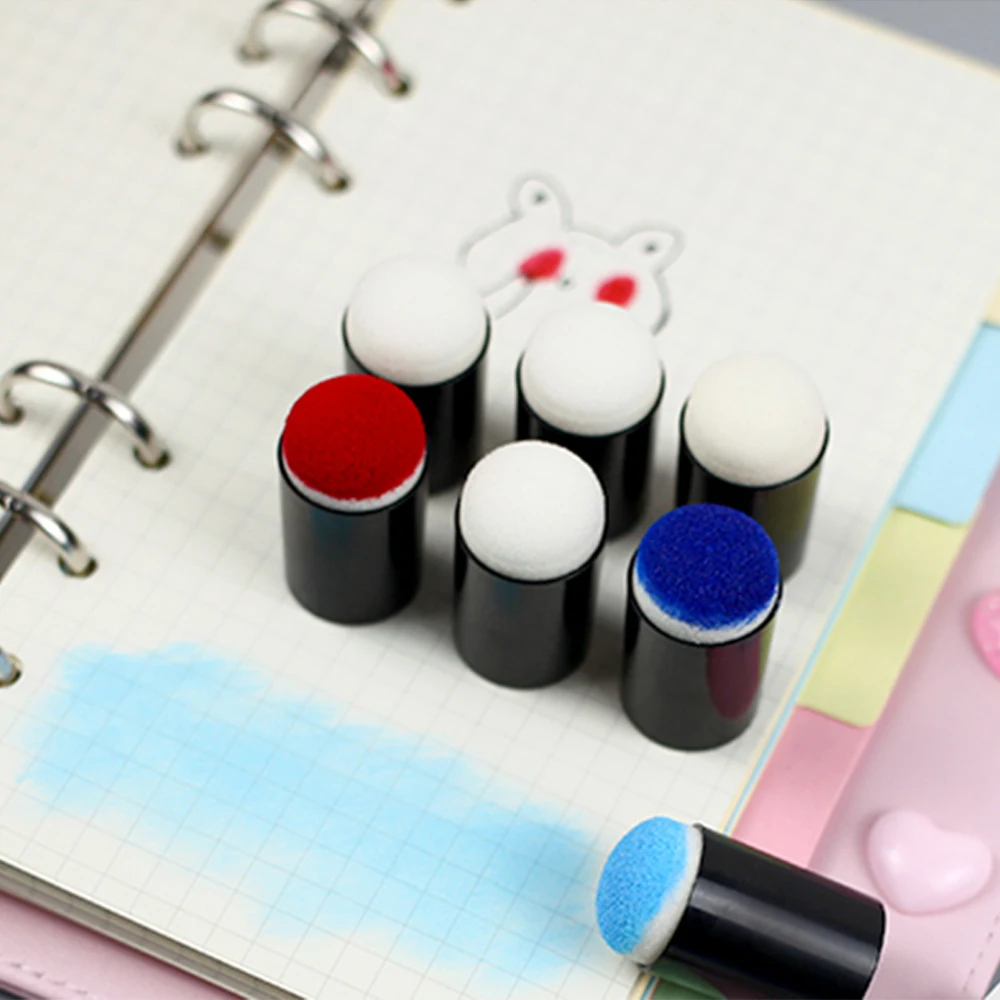 10 шт./20 штук/40 шт творческие Губка палец кисточки пены Пальчиковые краски ремесло