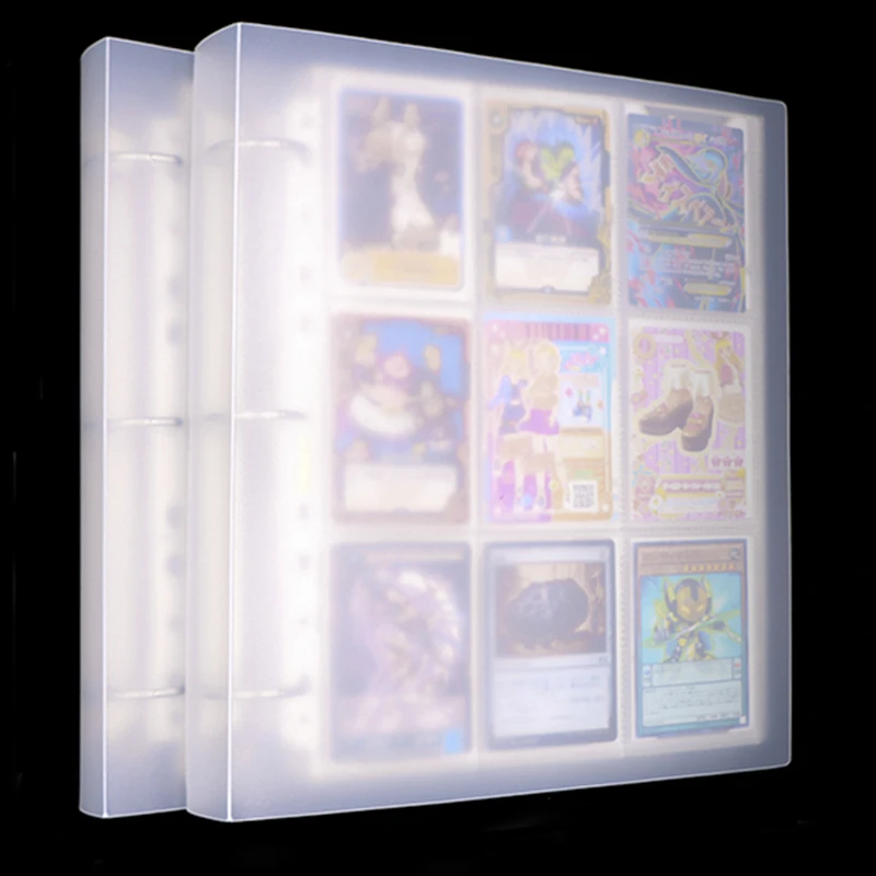

Big Mac Capacity Cards Holder Albums with 20/30/ Page for Board Game Star Celebrity Card Photo Collect Album Book Sleeve Holders