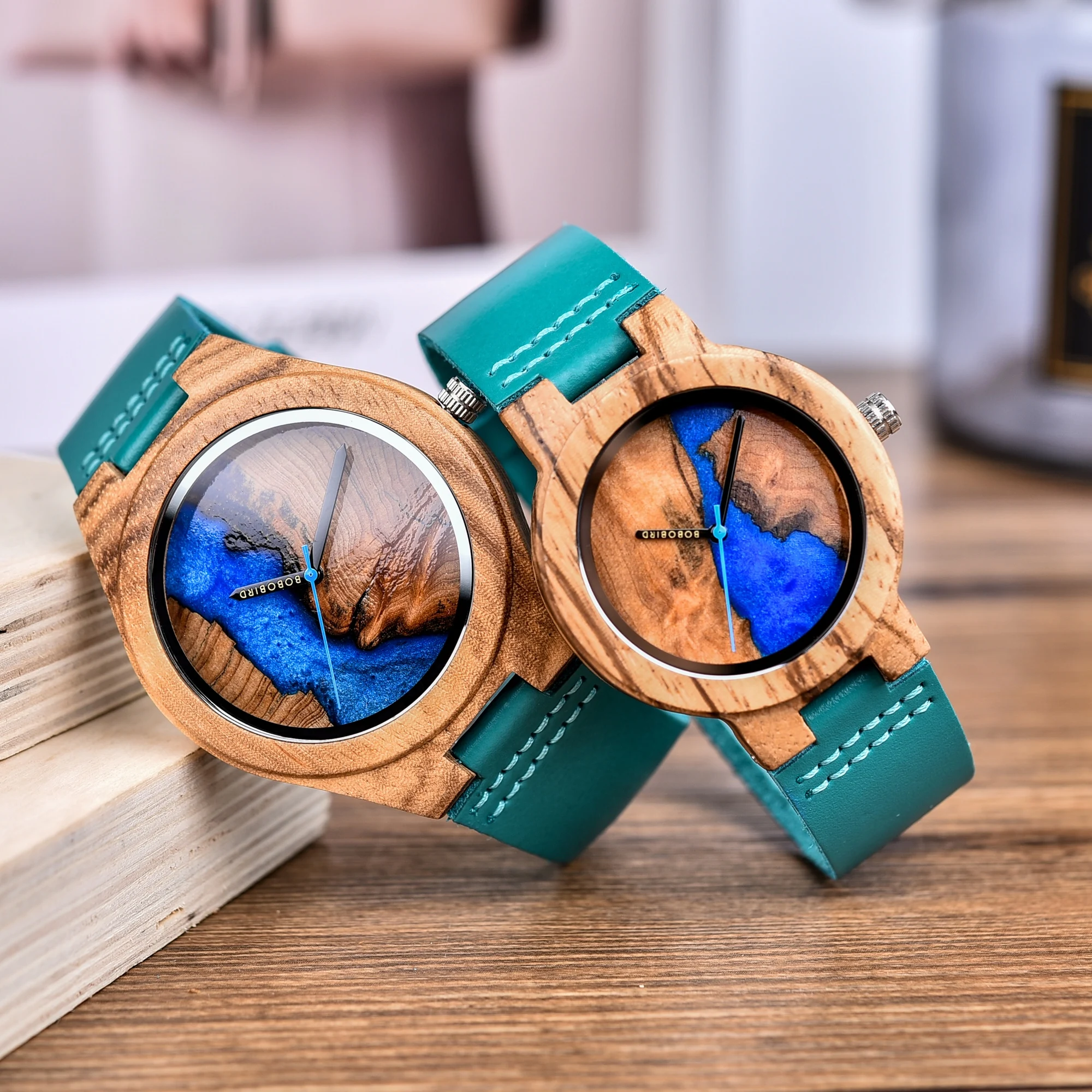 Unique Wooden Couple Watches New Design Men Watch BOBO BIRD Top Fashion Irregular Dial Japanese Movement Great Gift reloj hombre