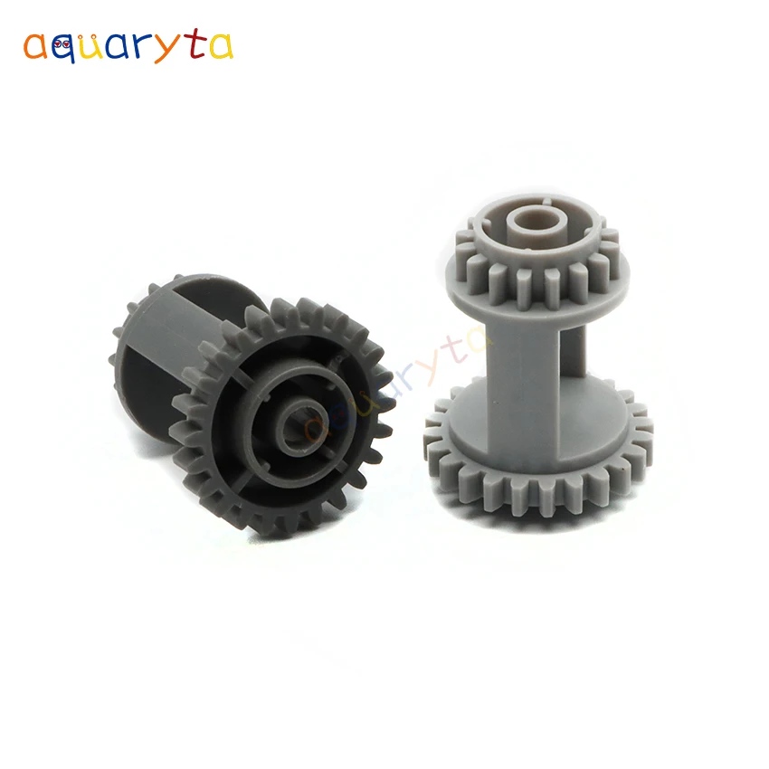 

Aquaryta 10pcs Technology Gear Differential 24-16 Teeth For Building Blocks Parts Compatible with 6573 Educational Toys for Teen