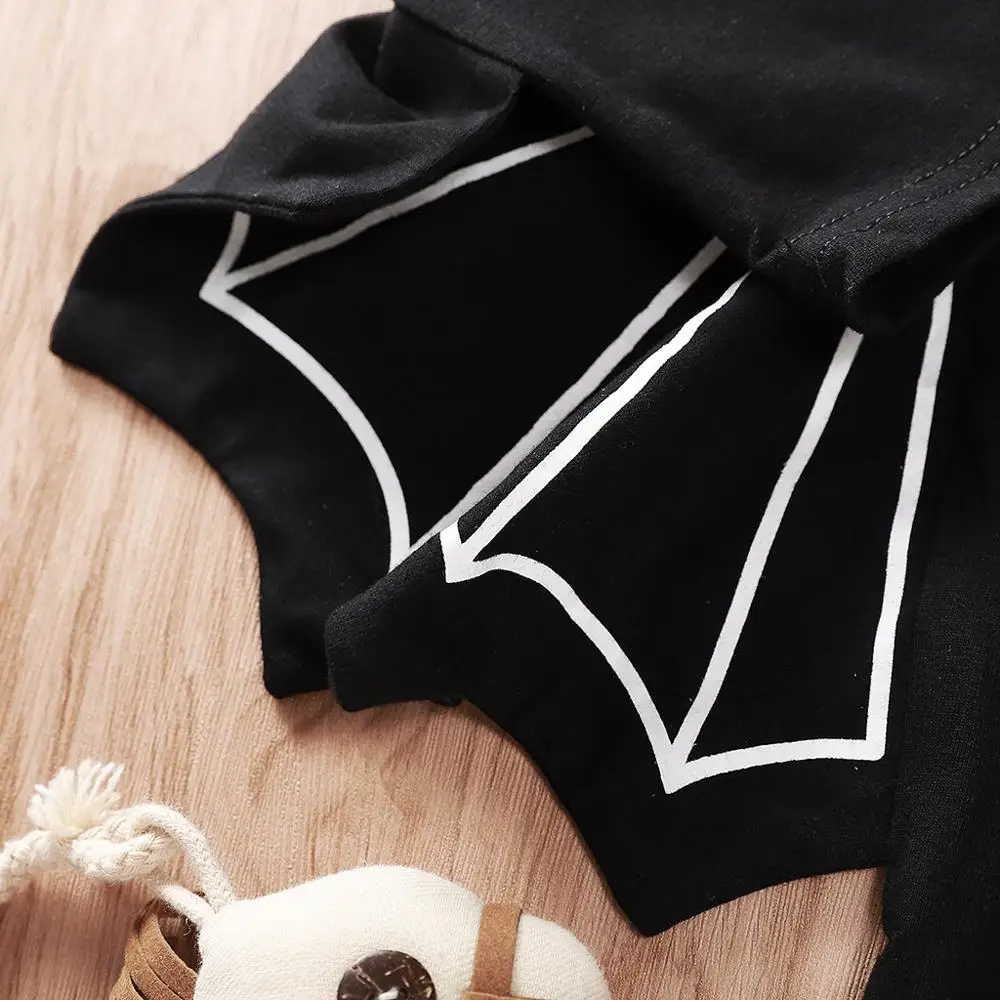 

New Fashion Cute Newborn Baby Boys Long Sleeve Cartoon Print Halloween Cosplay Costume Tops Clothes