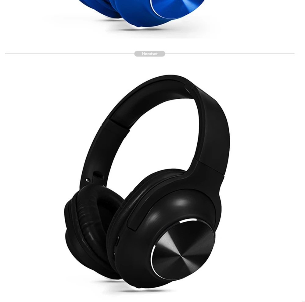 Qh16 металлические Bluetooth 5,0 наушники floding наушники с креплением на голову Беспроводная гарнитура Bluetooth HIFI