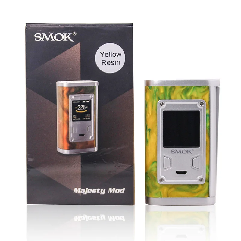 Оригинальный SMOK 225W Majesty Vape Mod 5 мл TFV8 Big Baby 4 X baby Tank электронная сигарета комплект