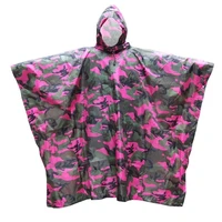 waterproof raincoat pu rubber with siamese cap women raincoat thickened waterproof rain coat camping waterproof rainwear suit