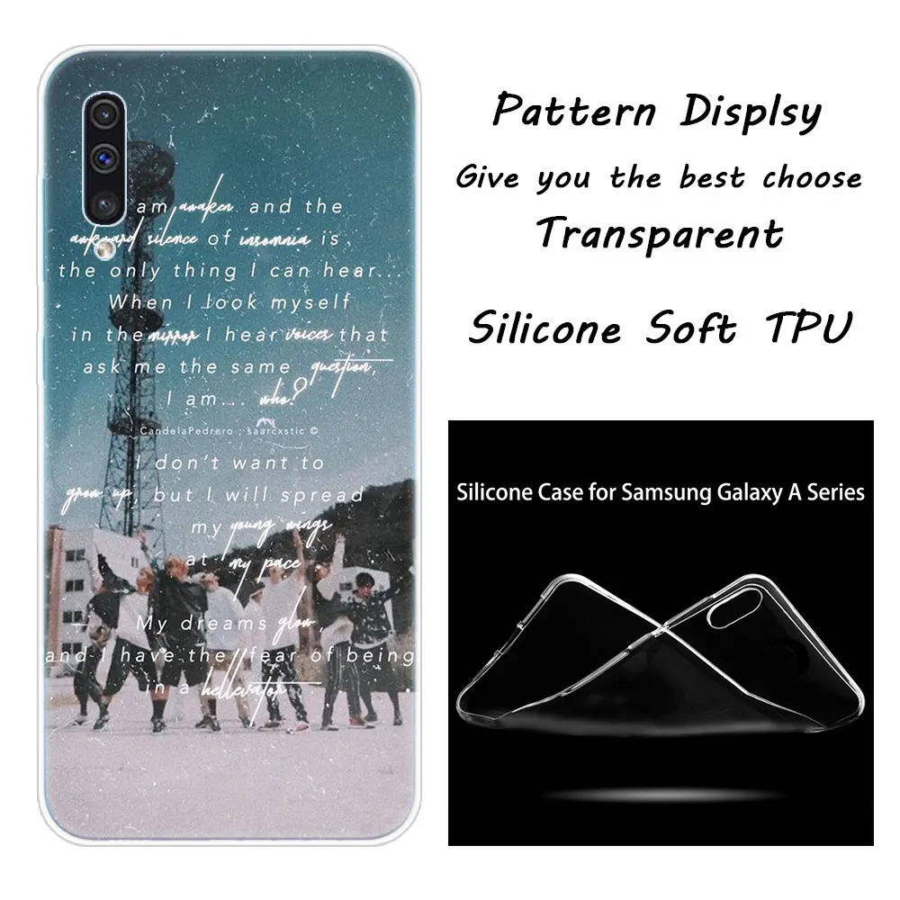 002 Роскошный силиконовый чехол защищает детей для samsung Galaxy A50 A70 A80 A40 A30 A20 A10 A20E A2 CORE A9 A8 A7 A6 плюс Модный чехол с принтом" - Цвет: 002