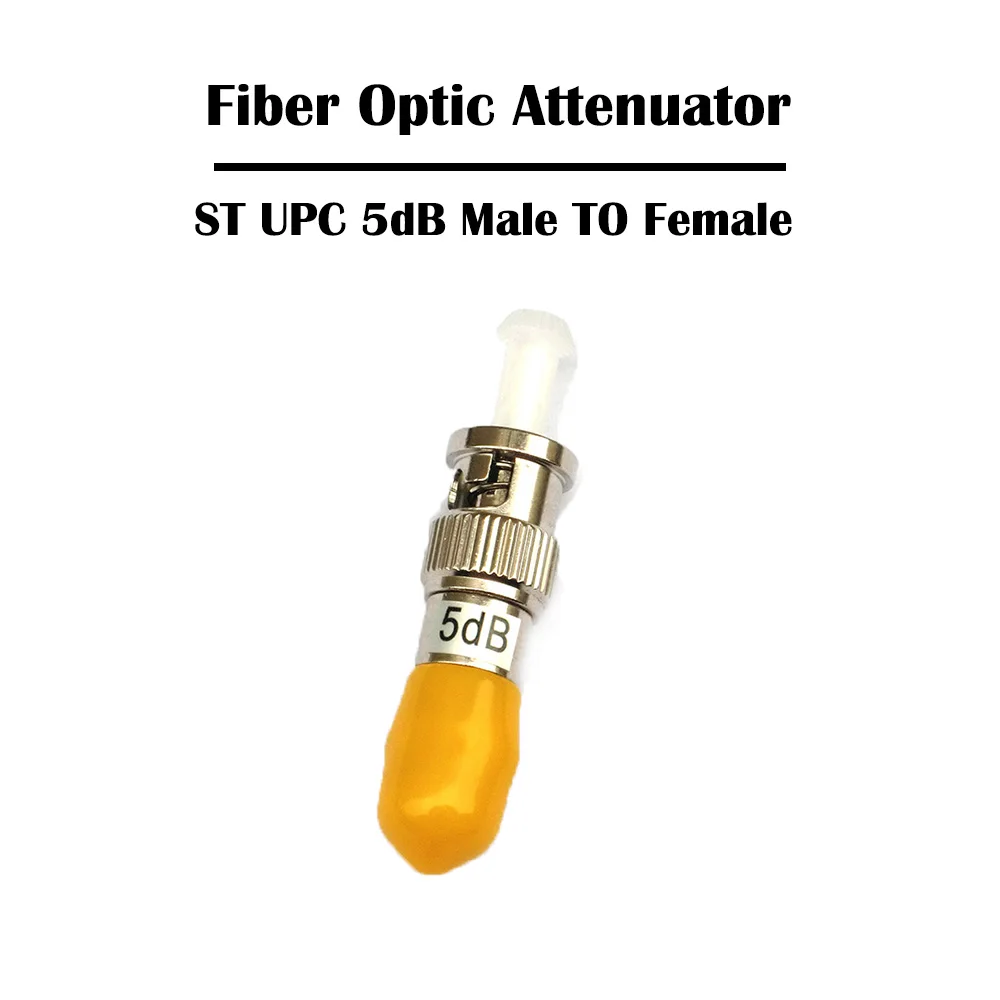 Оптоволоконный аттенюатор 10 шт./лот ST Мама папа 3 дБ 5 15 SM одномодовый Simplex