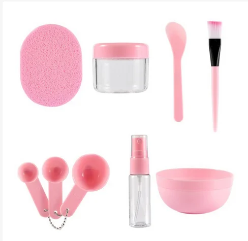 Маска для лица сделай сам 9 комплектов инструменты ухода макияжа маска кисть