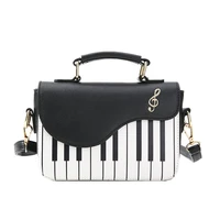 fashion women shoulder bags piano style lady bag pu leather handbags casual woman girls tote bags billfold wallet flap bag