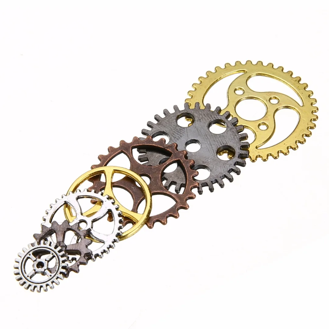 100 г шт много смешанных стилей 6 видов цветов винтажные стимпанк наручные часы