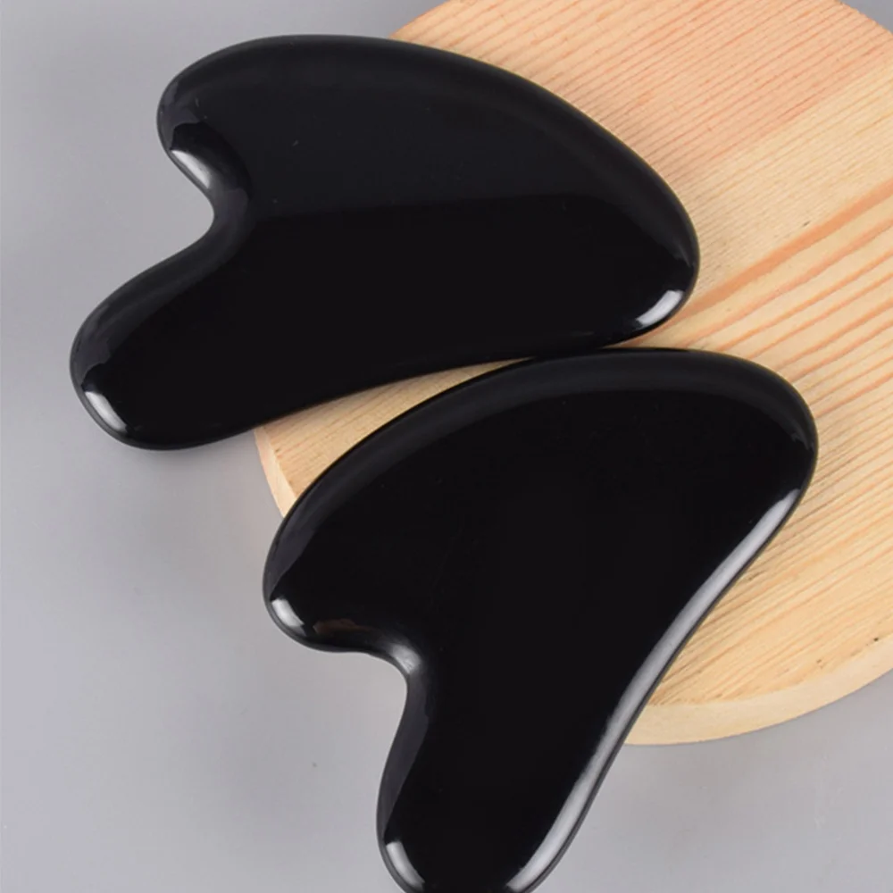 

2pcs Board Massaging Scraping Board Tool for Body (Black)