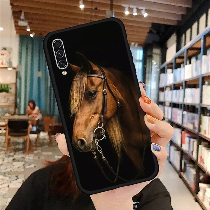 

Running horse animal Phone Case For Samsung galaxy A S note 10 7 8 9 20 30 31 40 50 51 70 71 21 s ultra plus