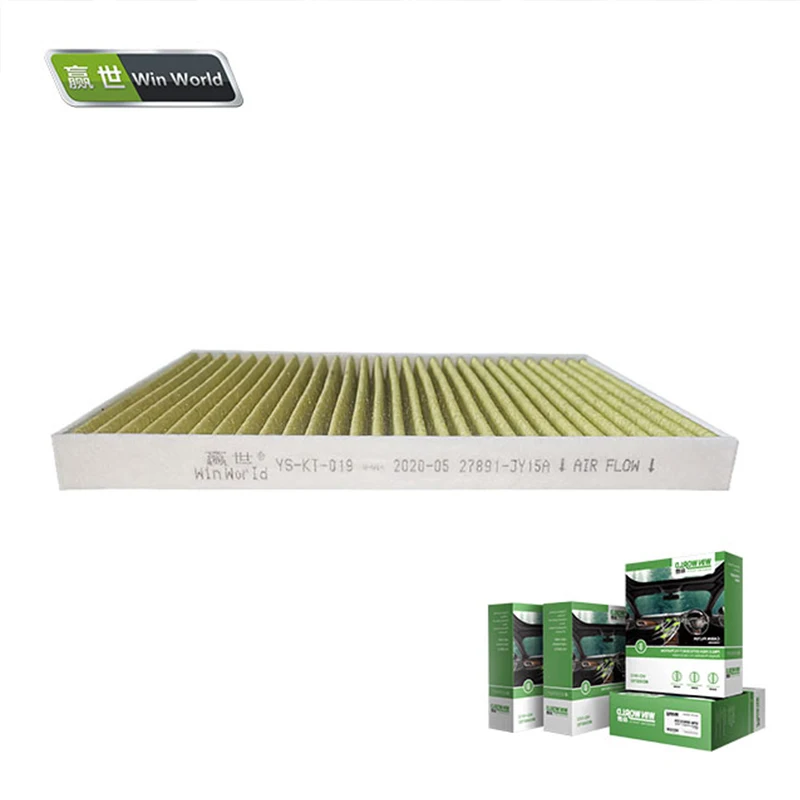 Горячая продажа воздушный фильтр в салон автомобиля Замена с активированным