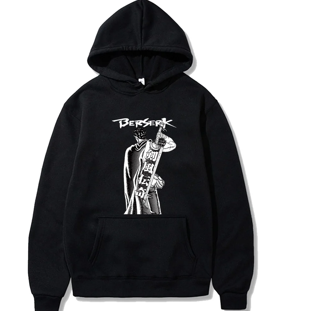 

Berserk Hoodie Pullovers Tops Long Sleeve Loose Casual Fashion Man Cloth
