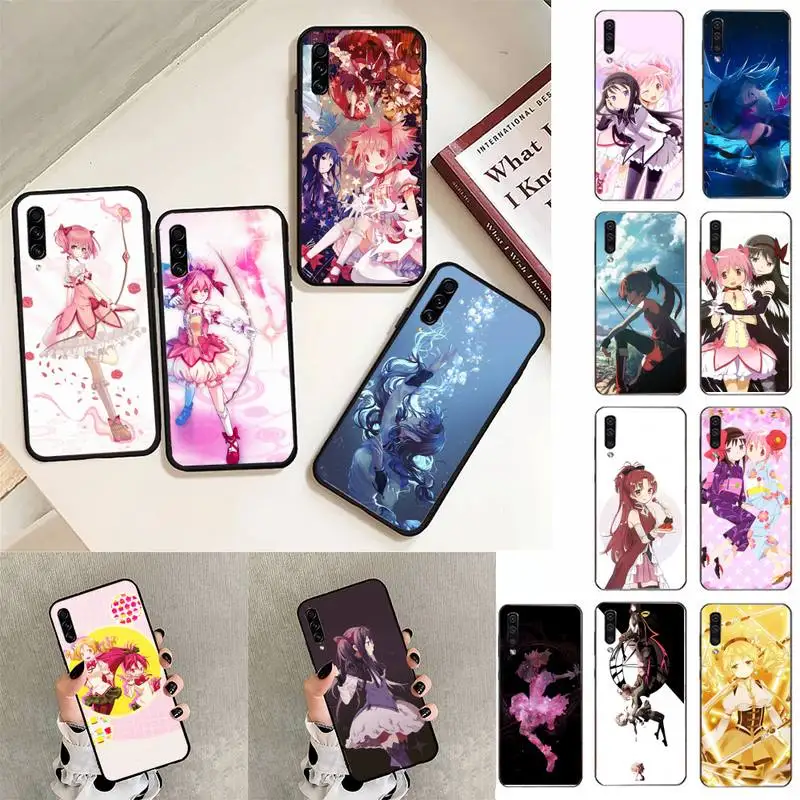 

FHNBLJ Puella Magi Madoka Magica Phone Case For Samsung Galaxy A30 A20 S20 A50S A30S A71 A10 A10S A6 plus Fundas Coque Bumper