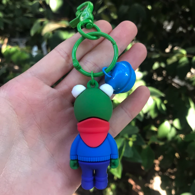 PCV Soft Plastic 3D Keychain Epoxy Doll Cartoon Three-dimensional Long Bag Car Pendant | Украшения и аксессуары