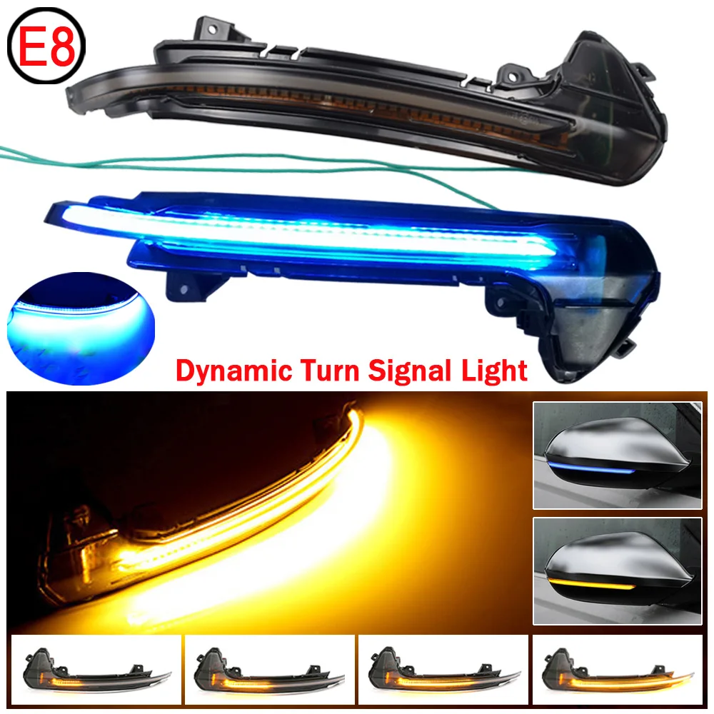 

2pcs LED Dynamic Turn Signal Blinker Flowing Water Blinker Flashing Light For Audi A6 RS6 S6 C7 C7.5 4G 2012 2016 2017 2018