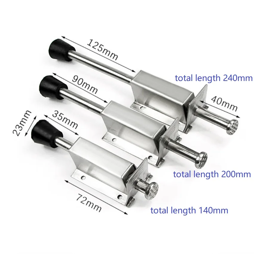 2 шт./лот фурнитура для двери буферные фитинги из нержавеющей стали стопор |